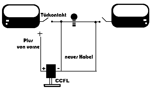 Kaltkathodenröhre Schaltung